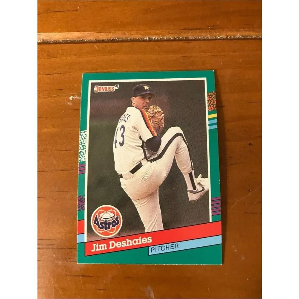 1991 Donruss Houston Astros Baseball Card Trading Card